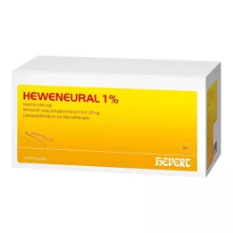 HEWENEURAL 1 % ampuller, 100X2 ml
