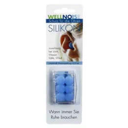 WELLNOISE Ørepropper blå blister, 3X2 stk