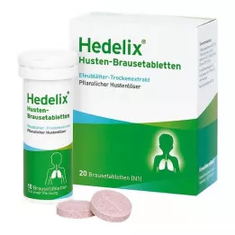 HEDELIX Hostebrusetabletter, 20 stk