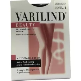 Varilind Beauty Pantyhose Black Gr. 1, 1 stk