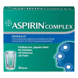 ASPIRIN COMPLEX Btl.m.Gran.z.Herst.e.Susp.z.Einn., 10 stk