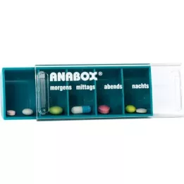 ANABOX Turquoise Daily Box, 1 stk
