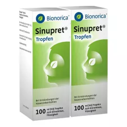 SINUPRET Dråper, 2X100 ml