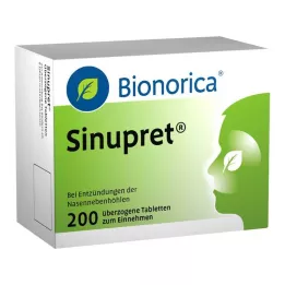 SINUPRET belagte tabletter, 200 stk