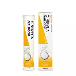 ADDITIVA Vitamin C 1 g brusetabletter, 20 stk