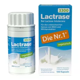 LACTRASE vegetarisk 3300 kapsler, 100 stk