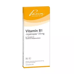 VITAMIN B1 INJEKTOPAS 25 mg injeksjonsvæske, oppløsning, 10X1 ml