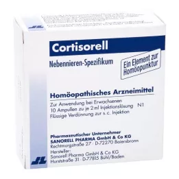 CORTISORELL Injeksjonsløsning, 10x2 ml