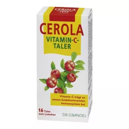 CEROLA Vitamin C Taler Grandel, 16 stk