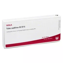 TUBA AUDITIVA GL D 15 ampuller, 10X1 ml