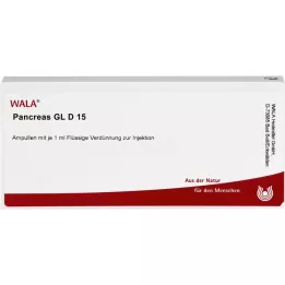 PANCREAS GL D 15 Ampoules, 10x1 ml