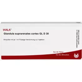 GLANDULA SUPRARENALES Cortex GL D 30 Ampoules, 10x1 ml