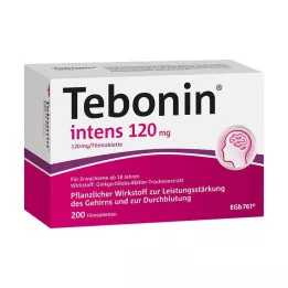 TEBONIN intens 120 mg filmdrasjerte tabletter, 200 stk