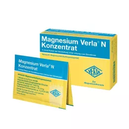 MAGNESIUM VERLA N konsentratpulver for oral administrering, 20 stk