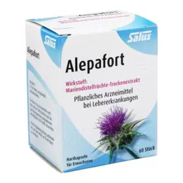 ALEPAFORT Milk Thistle harde kapsler, 60 stk