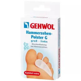 GEHWOL Polymer Gel Hammer Toe Pad G venstre, 1 stk