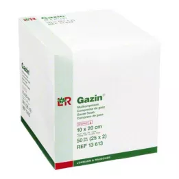 GAZIN Gasbind komp.10x20 cm steril 8-lags, 25X2 stk