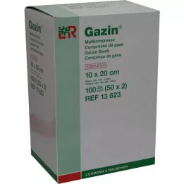 GAZIN Gasbind komp.10x20 cm steril 8-lags, 50X2 stk