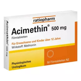 ACIMETHIN Filmdrasjerte tabletter, 50 stk
