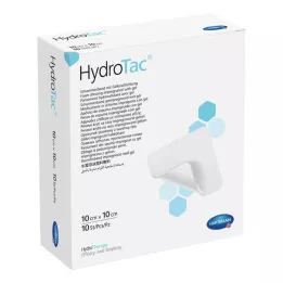 HYDROTAC Foam Association 10x10 cm steril, 10 stk