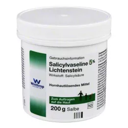 Salisylsyre vaselin Lichtenstein 5%, 200 g