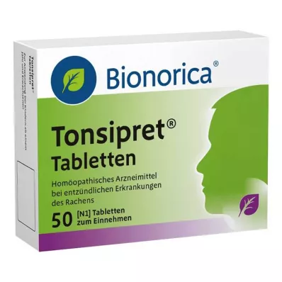 TONSIPRET Tabletter, 50 stk TONSIPRET Tabletter, 50 stk