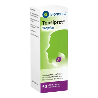 TONSIPRET Dråper, 50 ml