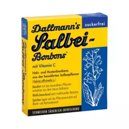 DALLMANNS Sage Bonbons sukkerfri, 20 stk