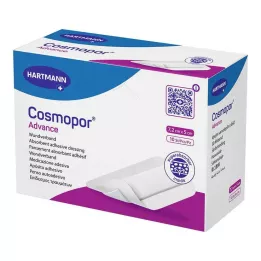 COSMOPOR Advance sårbandasje 5x7,2 cm, 10 stk