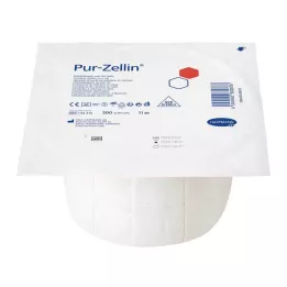 PUR-ZELLIN 4x5 cm usteril rull à 500 stk, 1 stk