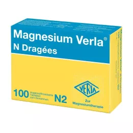 MAGNESIUM VERLA N Dragees, 100 stk