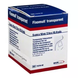 FIXOMULL Transparent 5 cmx10 m, 1 stk