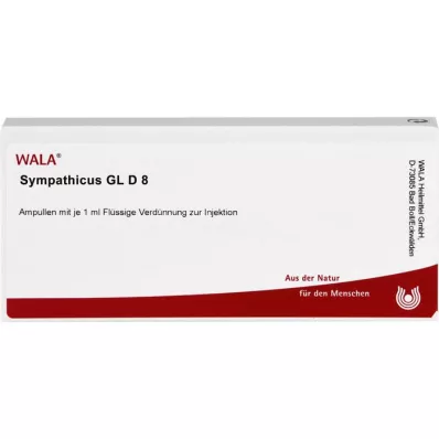 SYMPATHICUS GL D 8 Ampoules, 10x1 ml