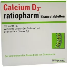 CALCIUM D3-ratiopharm Break Tablets, 20 stk