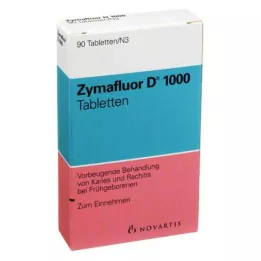 ZYMAFLUOR D 1000 tabletter, 90 stk