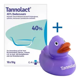 TANNOLACT Badetilsetning, 10X10 g