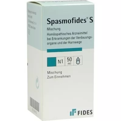 SPASMOFIDES S dråper, 50 ml SPASMOFIDES S dråper, 50 ml