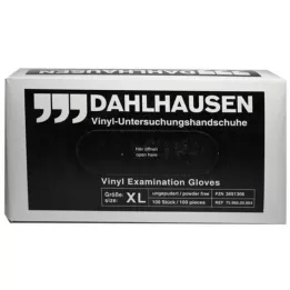 VINYL Hansker pudderfri størrelse XL, 100 stk
