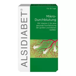 ALSIDIABET Diabetisk mikrosirkulasjonskapsler, 60 stk