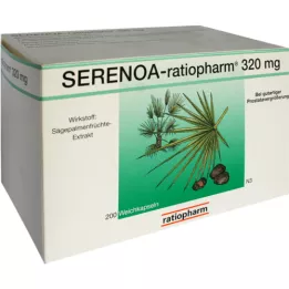 Serenoa ratiopharm 320 mg myke kapsler, 200 stk