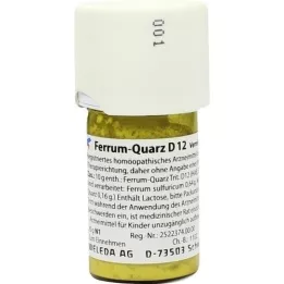 FERRUM QUARZ D 12 Triturasjon, 20 g