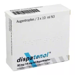 DISPATENOL Øyedråper, 3X10 ml