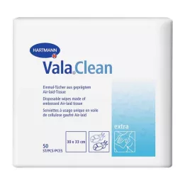 VALACLEAN ekstra engangsservietter, 50 stk