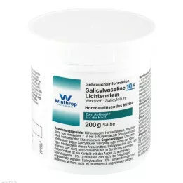 Salisylsyre vaselin Lichtenstein 10%, 200 g