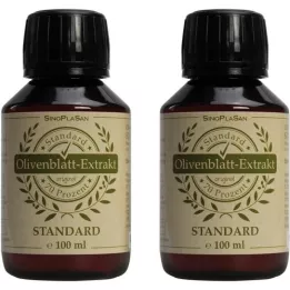OLIVENBLATT-trekke ut flytende dobbeltpakke, 2x100 ml