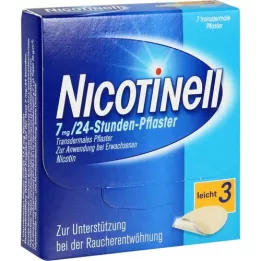 NICOTINELL 7 mg/24-timers gips 17,5 mg, 7 stk