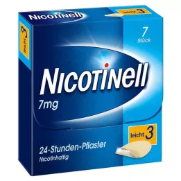NICOTINELL 7 mg/24-timers plaster 17,5 mg, 7 stk