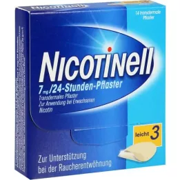 NICOTINELL 7 mg/24-timers gips 17,5 mg, 14 stk