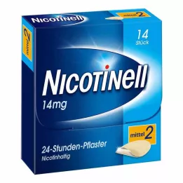 NICOTINELL 14 mg/24-timers plaster 35mg, 14 stk