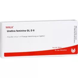 URETHRA Feminina GL D 8 Ampoules, 10x1 ml